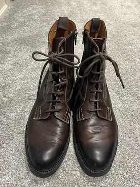 Barney's New York Leather boots